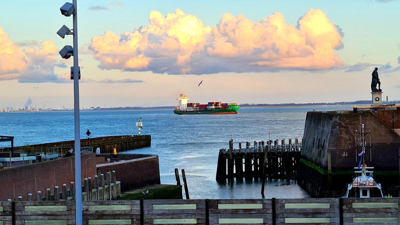 Rijksmonument Havenzicht, Met Zeezicht, Ligging Direct Aan Zee En Centrum ลิสซิงเงิน ภายนอก รูปภาพ