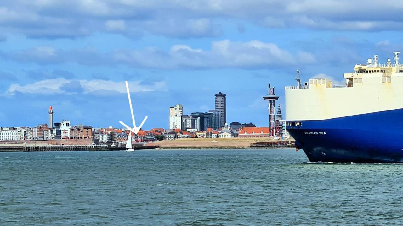 Rijksmonument Havenzicht, Met Zeezicht, Ligging Direct Aan Zee En Centrum ลิสซิงเงิน ภายนอก รูปภาพ